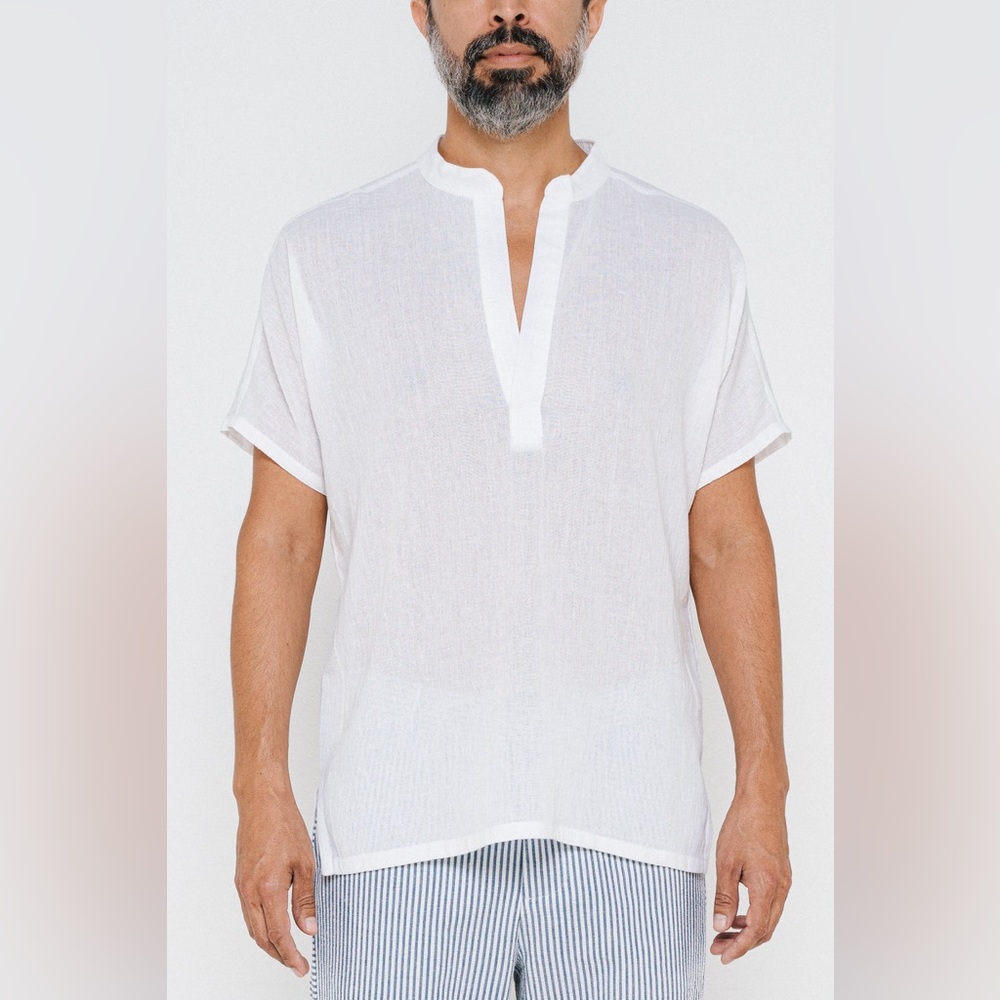 Hombre Tulum Manu Linen Top